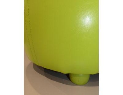 Pouf Tonneau (Vert mousse)