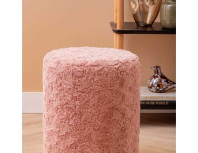 Pouf en tissu Tierno (Rose)