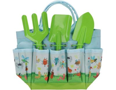 Sac et outils de jardinage pour enfant