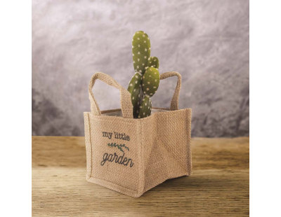 Sac à plantation en jute plastifiée My Little Market (10 cm)