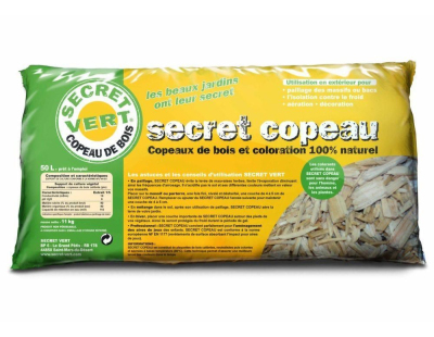 Paillis copeaux naturels 11kg (Unitaire)