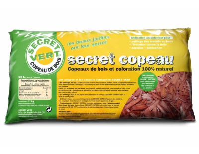 Paillis copeaux rouges 11kg (Unitaire)