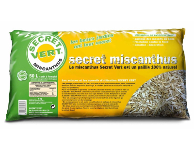 Paillis de miscanthus 5kg (Unitaire)