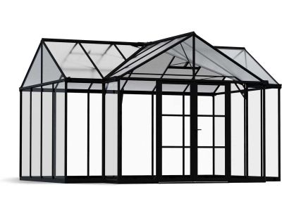 Serre de jardin en aluminium et polycarbonate Triomphe