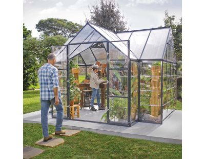 Serre de jardin en aluminium et polycarbonate Victory Orangerie