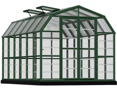 Serre de jardin en aluminium vert et polycarbonate Grand Gardener (10.3m²)