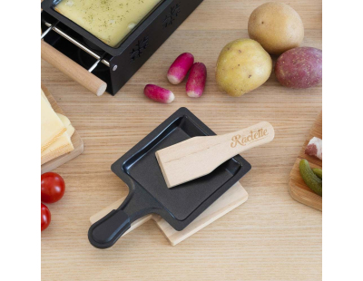 Set de 4 spatules à raclettes en bois