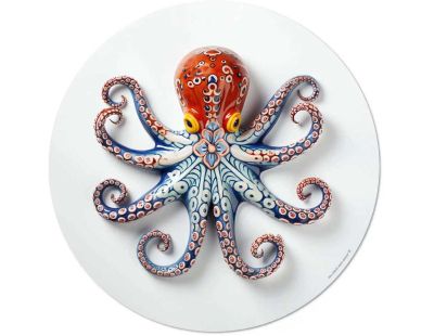 Set de table en vinyle 38 cm Octopus (Lot de 2 sets de table motifs assortis)