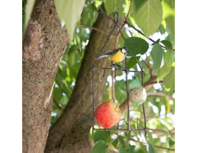 Support boule de graisse maison avec mésange