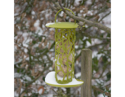 Mangeoire silo pour oiseaux Chiffchaff (Pour boules de graisse + plateau)