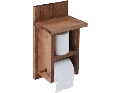 Support à papier toilettes en bois Hange