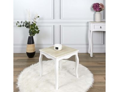 Table d'appoint en bois Victoria