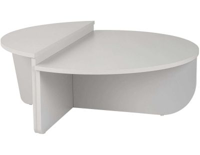 Table basse en aggloméré Podium (Gris)