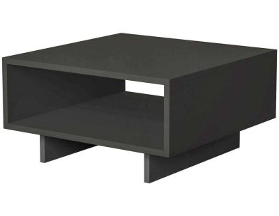 Table basse en aggloméré anthracite Hola