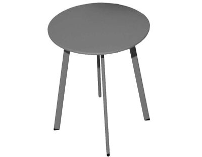 Table basse de jardin en acier Massai 50 cm (Graphite)