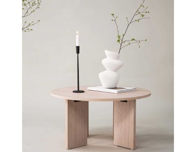 Table basse ronde Askerön (Beige)