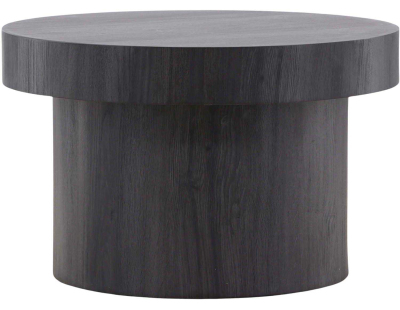 Table basse ronde Malung (Noir)