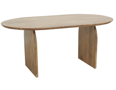 Table ovale en acacia