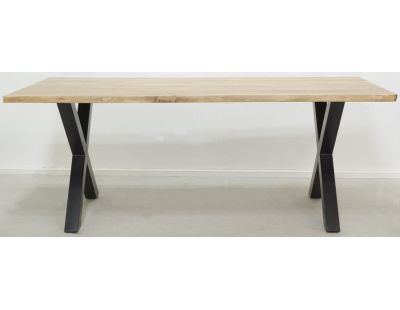 Table rectangulaire en acacia (L220 Ep. 35mm)