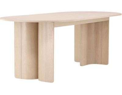 Table de repas 110 x 120 cm Tyresö (Bois blanchi)