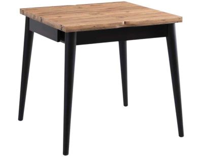 Table de repas extensible Totem (Noir, Marron)