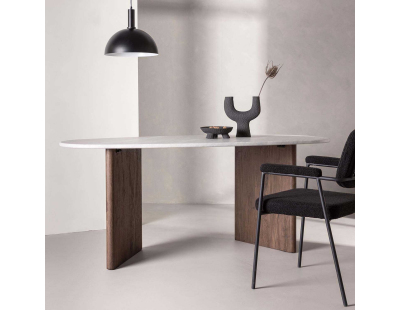 Table de repas ovale 180 x 90 cm Grönvik