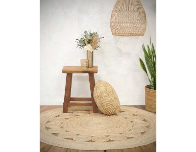 Tabouret en bois recyclé