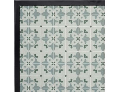 Tapis en PVC imprimé mosaique 40 x 60 cm