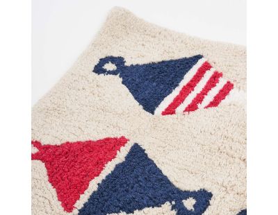 Tapis de bain en coton bouée 91 x 61 cm