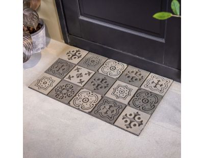 Tapis en caoutchouc motif Mosaique