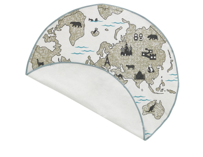 Tapis en coton Mappemonde