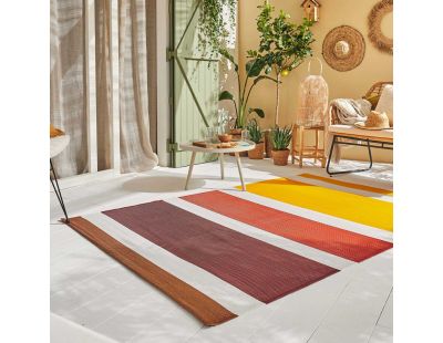 Tapis extérieur en polypropylène Spargi 1744 orange (120 x 160 cm)