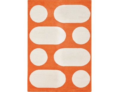 Tapis intérieur à poils longs Swing 381 orange (200 x 280 cm)