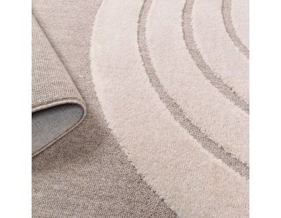 Tapis intérieur en polyester Fantine arc en ciel (170 x 120 cm)