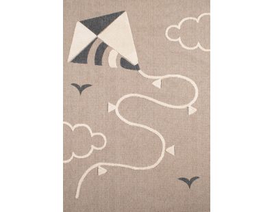 Tapis intérieur en polyester Fantine cerf volant (160 x 230 cm)