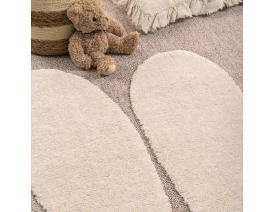 Tapis intérieur en polyester Fantine lapin (170 x 120 cm)