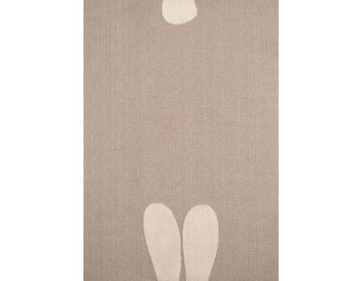 Tapis intérieur en polyester Fantine lapin (160 x 230 cm)