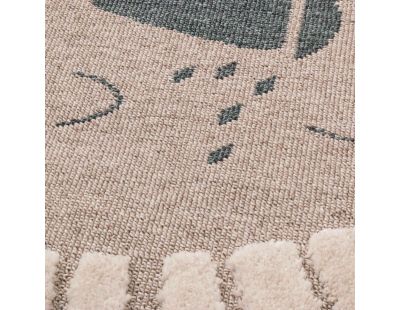 Tapis intérieur en polyester Fantine lion (160 x 230 cm)