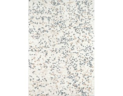 Tapis intérieur en polyester poils longs Alena confettis (160 x 120 cm)