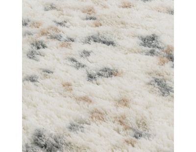 Tapis intérieur en polyester poils longs Léna confettis (150 x 80 cm)