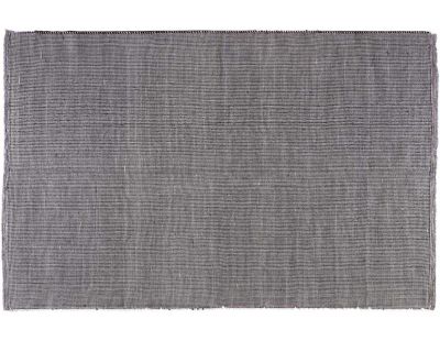 Tapis de jardin en plastique recyclé tissé 120 x 180 cm (Gris)