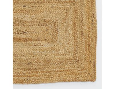 Tapis en jute naturel tressé (65 x 135 cm)