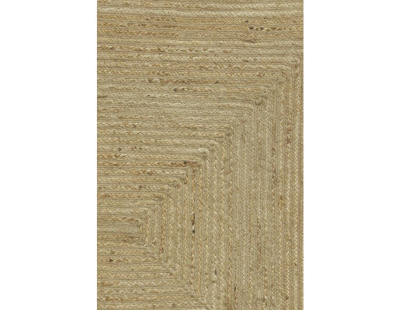 Tapis rectangulaire en jute naturelle (210 x 150 cm)