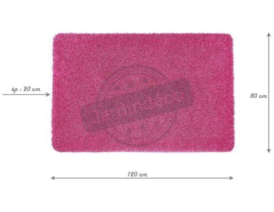 Tapis ultra doux My Rug 120 x 80 cm (Rose)