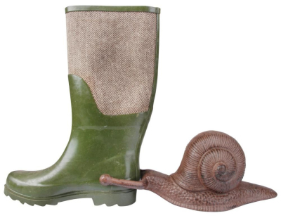 Tire bottes en fonte escargot