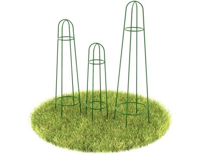 Treilli en acier Sunny (Lot de 3) (Vert)