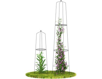 Treilli en acier 48 x 195 cm Tower (Brut)