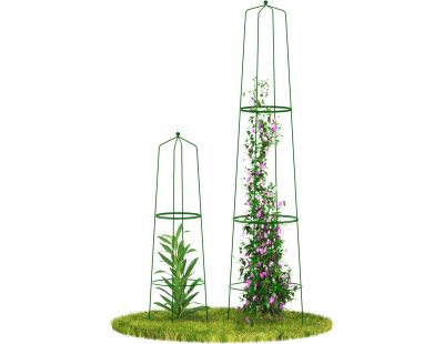 Treilli en acier 36 x 115 cm Tower (Vert)