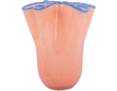 Vase Ruffles Medium (Orange)