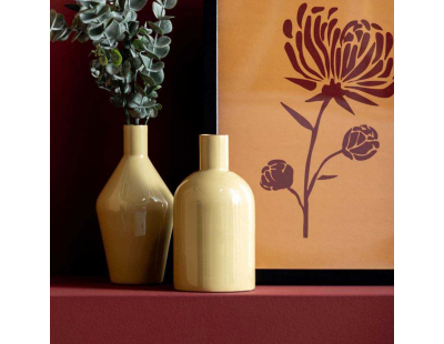 Vase en méral Ivy bottle (Marron latte)